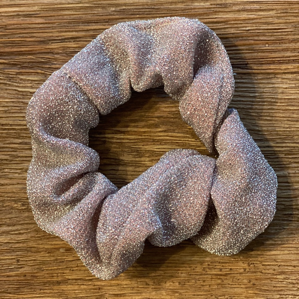 Shimmery Hair Scrunchy